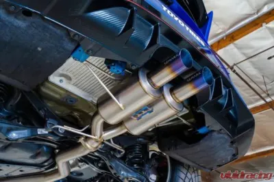 Remark Resonated Catback Dual Exhaust Titanium Honda Civic Type-R FK8 2017-2021 - RK-C2076H-01TC