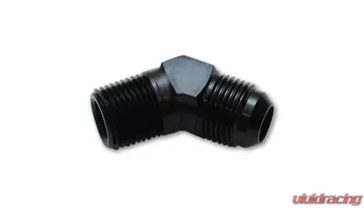 Vibrant Performance 45 Degree Adapter Fitting; Size: -8AN x 3/4" NPT - 10165