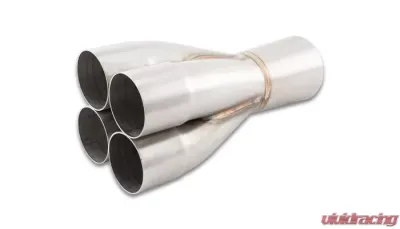Vibrant Performance 4-1 Merge Collector, 2.375" Inlet I.D.; Merge O.D. - 3.00"; Outlet O.D. - 3.50 - 10320