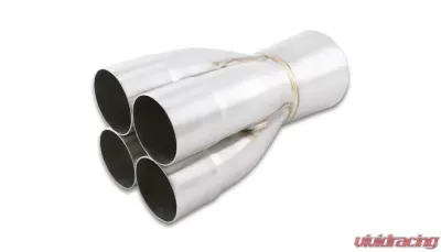 Vibrant Performance 4-1 Merge Collector, 2.50" Inlet I.D.; Merge O.D. - 3.50"; Outlet O.D. - 4.00 - 10324