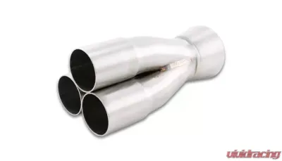 Vibrant Performance 3-1 Merge Collector, 1.50" Inlet I.D.; Merge O.D. - 2.00"; Outlet O.D. - 2.50 - 10330