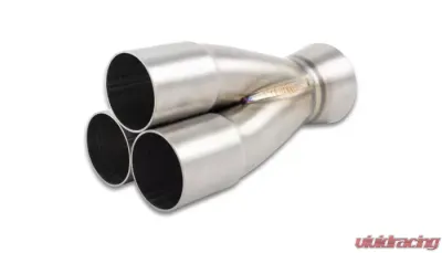 Vibrant Performance 3-1 Merge Collector, 1.75" Inlet I.D.; Merge O.D. - 2.00"; Outlet O.D. - 2.50 - 10334