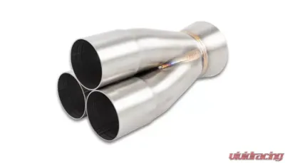 Vibrant Performance 3-1 Merge Collector, 2.00" Inlet I.D.; Merge O.D. - 2.50"; Outlet O.D. - 3.00 - 10338
