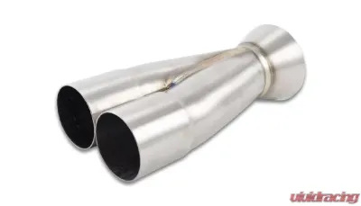 Vibrant Performance 2-1 Merge Collector, 2.00" Inlet I.D. x 3.00" Outlet O.D. - 8.25" Overall Length - 10366