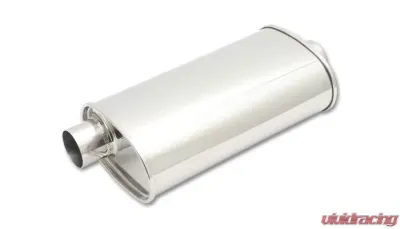 Vibrant Performance STREETPOWER Oval Muffler, 3.50" inlet/outlet (Offset-Center) - 1133