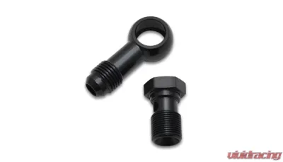 Vibrant Performance Single Male Banjo Adapter Assembly; Banjo Size: -4AN; Bolt Size: 3/8-24 - 11561