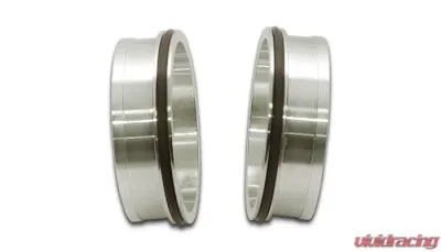 Vibrant Performance HD Clamp Stainless Weld Ferrules with O-Rings for 5" O.D. Tubing - 12560