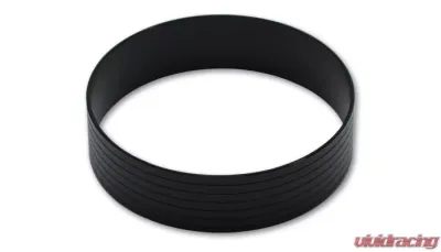 Vibrant Performance HD Union Sleeve, for 2.00" O.D. Tubing - Hard Anodized Black - 12563