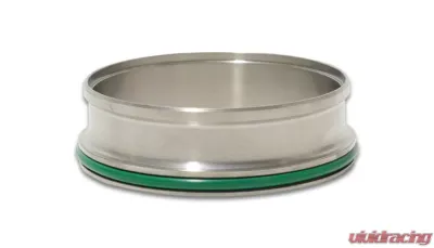 Vibrant Performance HD Clamp Titanium Weld Ferrule with O-Ring for 3.50" O.D. Tubing - 12587