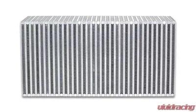 Vibrant Performance Vertical Flow Intercooler Core, 22" Wide x 11" High x 6" Thick - 12866