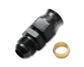 Vibrant Performance Tube to Male AN Adapter with Brass Olive Inserts, -4AN, Tube Size - 0.25