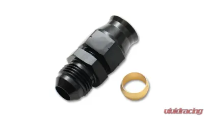 Tube to Male AN Adapter with Brass Inserts 16459 Tube to Male AN Adapter with Brass Inserts 16459
