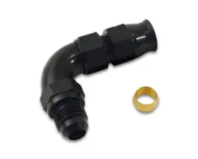 Vibrant Performance 90 Degree Tube to Male AN Adapter, Tube O.D. - 5/16