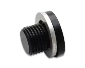 Vibrant Performance Metric Port Plug; Size: M12 x 1.25; includes Crush Washer