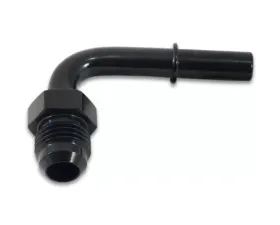 Vibrant Performance 90 Degree Male AN Push-On EFI Adapter, AN Size: -8; Barb Size: 0.375