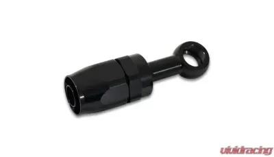 Vibrant Performance Banjo Hose End Fitting, Hose Size: -6 AN; Use with M10 or 3/8" Banjo Bolt - 24062