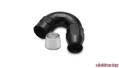 Vibrant Performance 150 Degree High Flow Hose End Fitting for PTFE Lined Hose, -6AN - 28506