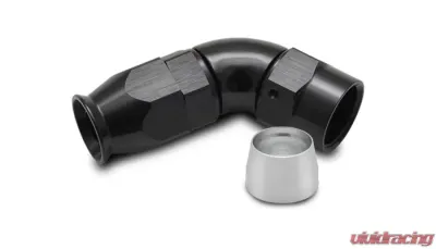 Vibrant Performance 60 Degree High Flow Hose End Fitting for PTFE Lined Hose, -10AN - 28610