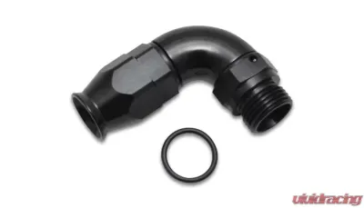 Vibrant Performance 90 Degree High Flow Swivel Hose End Fitting, -8AN Hose to 8 ORB - 29905
