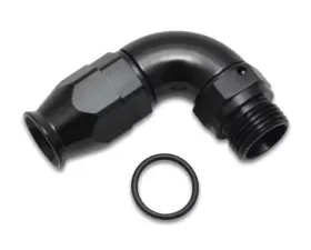 Vibrant Performance 90 Degree High Flow Swivel Hose End Fitting, -10AN Hose to 10 ORB