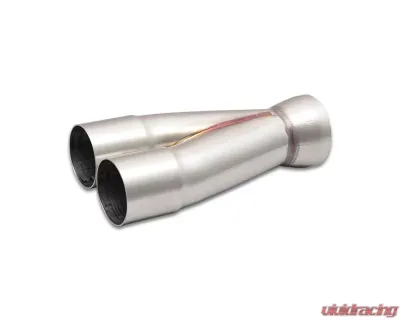 Vibrant Performance 2" to 2.5" Stainless Steel 2-1 Merge Collector - 10355