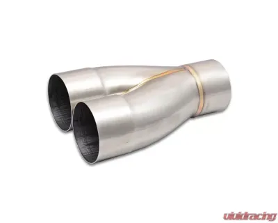 Vibrant Performance 3" to 3" Stainless Steel 2-1 Merge Collector - 10360
