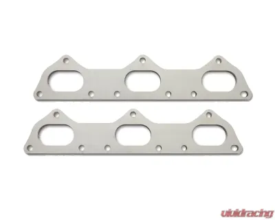 Vibrant Performance 3/8" Thick Pair 304 Stainless Steel Exhaust Manifold Flanges Porsche 996 C2/C4 98-05 - 14296