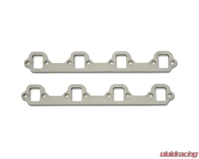 Vibrant Performance 3/8" Thick Set of 2 304 Stainless Steel Exhaust Manifold Flanges Ford Mustang 260-351 Windsor V8 64-73 - 14302