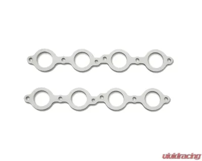 Vibrant Performance 3/8" Thick Pair 304 Stainless Steel Exhaust Manifold Flange Chevrolet Corvette C5 LS1 V8 97-04 - 14332