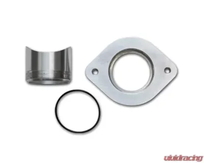 Vibrant Performance Mild Steel Weld On Fitting and 6061 Aluminum Flange Kit for Greddy Style Blow Off Valve - 1454