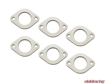 Vibrant Performance 3/8" Thick Set of 6 304 Stainless Steel Exhaust Manifold Flange Porsche 930 75-89 - 14930
