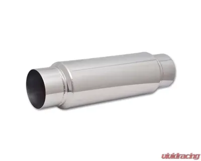 Vibrant Performance 4" Inlet | Outlet x 18" long Large Diameter Bottle Style Resonator - 17960