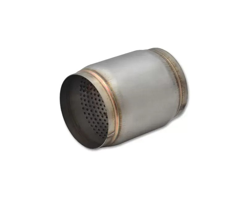 Vibrant Performance 3.5" Inlet | Outlet x 5" long Stainless Steel Race Muffler - 17965
