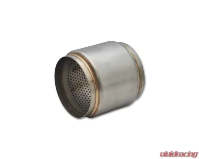 Vibrant Performance 4.5" Inlet | Outlet x 5" long Stainless Steel Race Muffler - 17985
