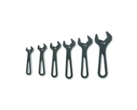 Vibrant Performance Set of six Anodized Black -4AN to -16AN Wrenches