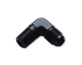 Vibrant Performance 90 Degree Anodized Black -10AN to 1/2