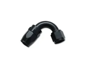 Vibrant Performance Anodized Black 120 Degree Swivel Hose End with -10AN Fitting