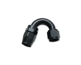Vibrant Performance Anodized Black 150 Degree Swivel Hose End with -10AN Fitting