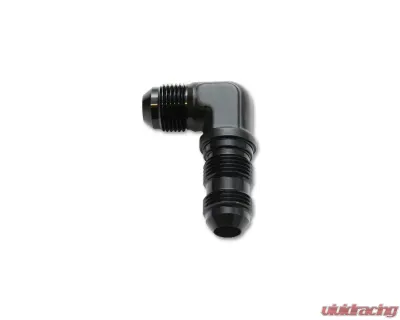Vibrant Performance Anodized Black -16AN Bulkhead Adapter 90 Degree Elbow Fitting - 10614