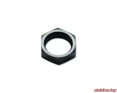 Vibrant Performance Anodized Black -6AN Bulkhead Lock Nut - 10692