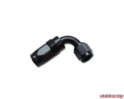 Vibrant Performance Anodized Black -6AN 90 Degree Elbow Swivel Hose End Fitting - 21906
