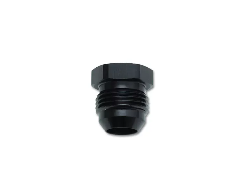 Vibrant Performance Anodized Black -20AN Flare Plug - 10447