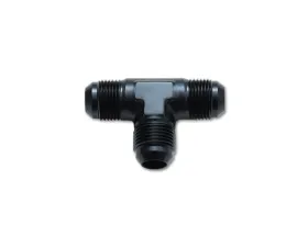 Vibrant Performance Anodized Black -10AN Flare Tee Adapter Fitting