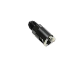 Vibrant Performance Anodized Black -6AN Flare to 3/8