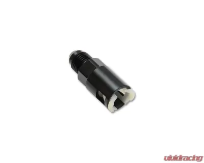 Vibrant Performance Anodized Black -6AN Flare to 3/8" EFI Quick Disconnect Adapter Fitting - 16886