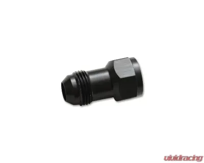 Vibrant Performance Anodized Black 1.5" Long -12AN Female to Male Extender Fitting - 10589