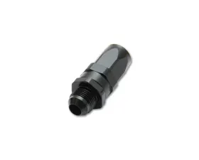 Vibrant Performance Anodized Black -10AN Hose End to -10AN Male Flare Straight Hose End Fitting