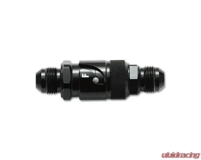 Vibrant Performance Anodized Black -8AN Quick Release Fitting with Viton Seal - 20808