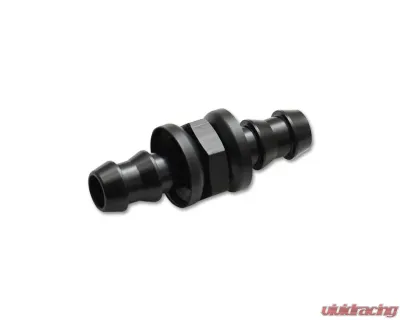 Vibrant Performance Anodized Black -10AN to -12AN Barbed Transition Fitting - 11247