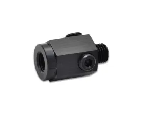 Vibrant Performance Anodized Black 12mm x 1.5 Extender Fitting with 1/8